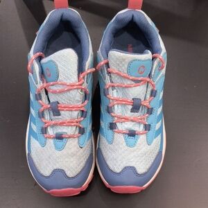 Merrell Kids Blue and Pink Athletic Shoes